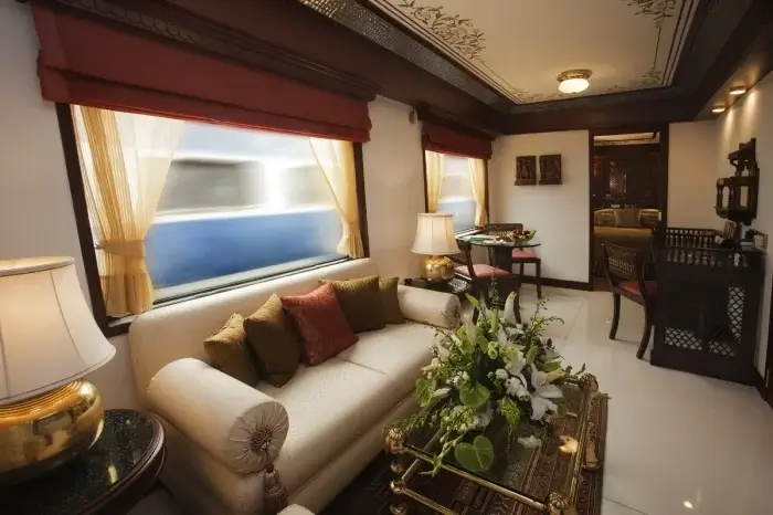 Presidential Suite, living room